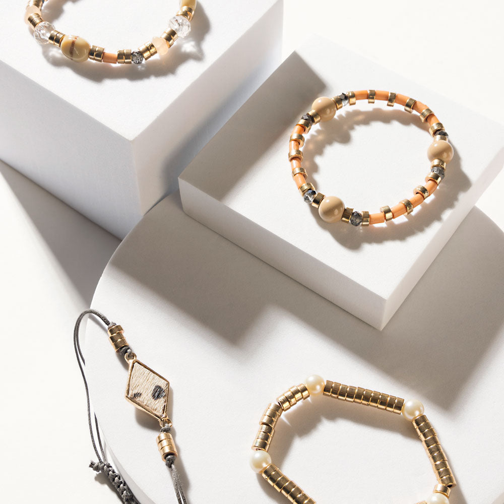 Tiger's Whisper Bracelet in Honey Brown - Myra USA