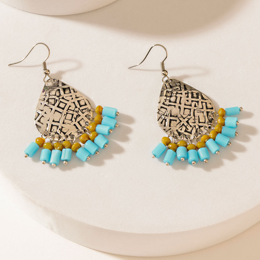 Mesa Melody Earrings in Desert Blue - Myra USA