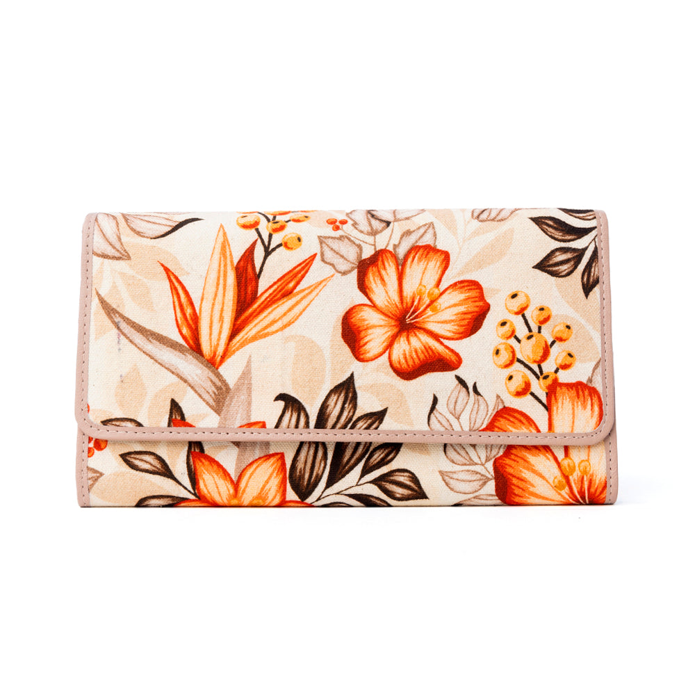 Myra Amber Grove Woven Wallet in Golden Sienna
