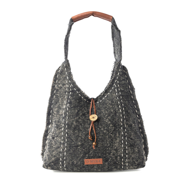 Myra Ravencliff Shoulder Bag in Midnight Stitch - Myra USA