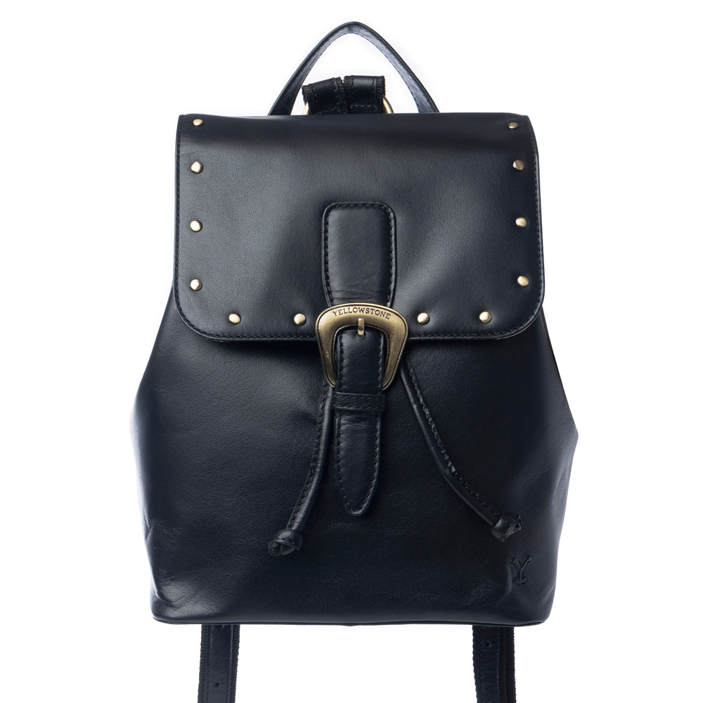 ash start leather backpack Yellowstone Longhorn Ash Studded Leather Backpack