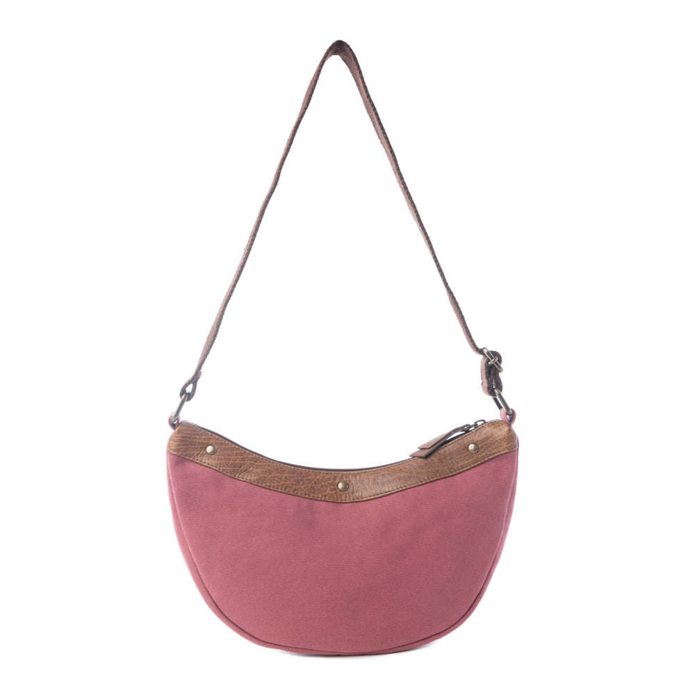 Myra Goods Mauve Ridge Crossbody Bag in Dusty Rose