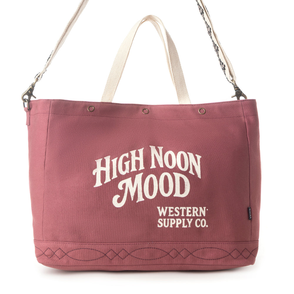 Myra High Noon Rebel Weekender Bag in Ruby Wine - Myra USA