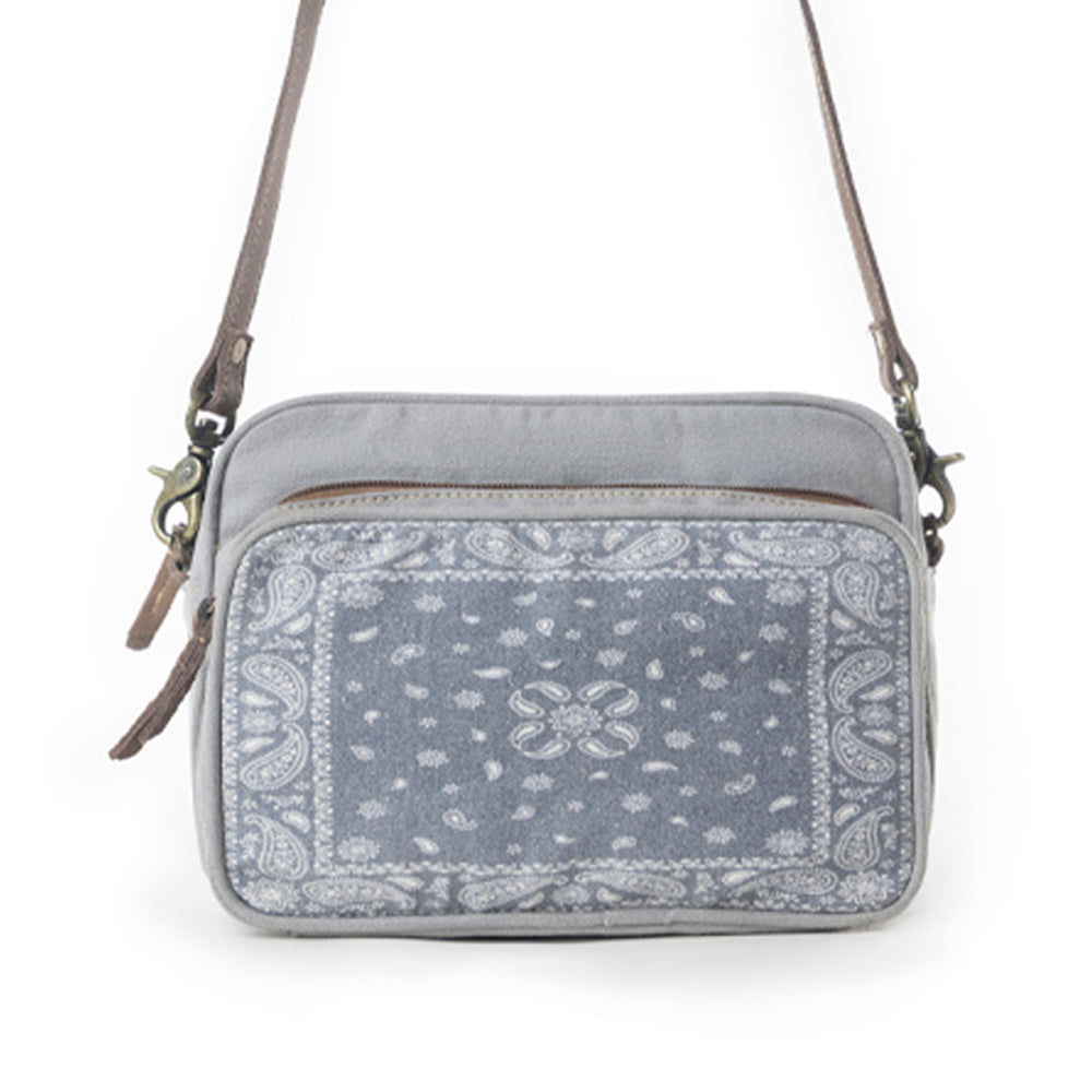 Myra Paisley Plains Pouch in Smoky Ash - Myra USA
