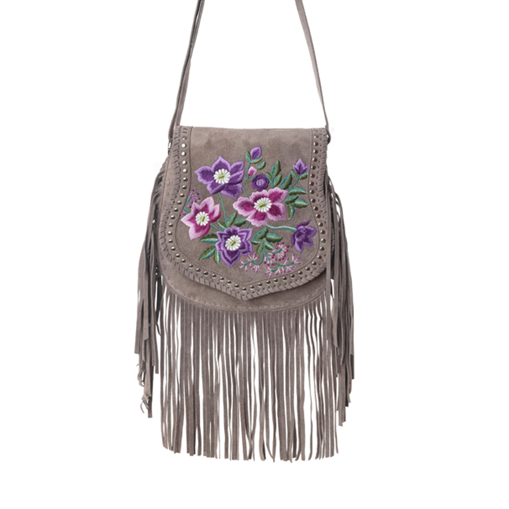 Myra Mojave Meadow Leather Bag in Wild Clay - Myra USA