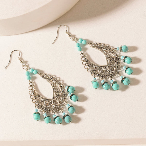 Myra Blue River Song Earrings in Navajo Sky - Myra USA
