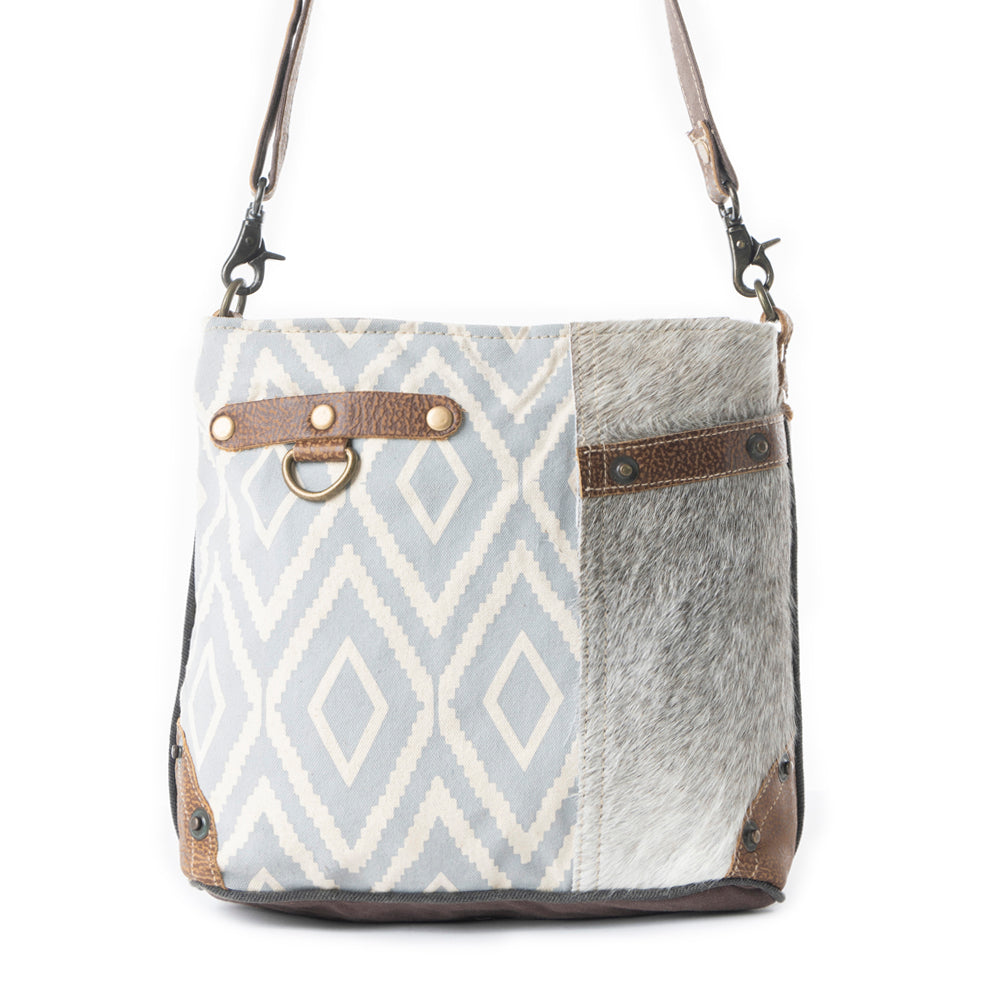 Washed-Out Side Pocket Shoulder Bag - MyraUSA