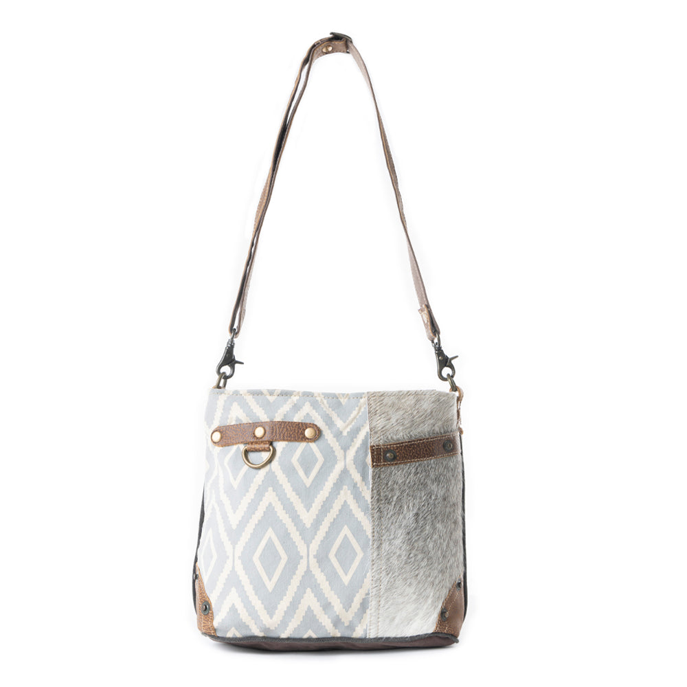 Washed-Out Side Pocket Shoulder Bag - MyraUSA