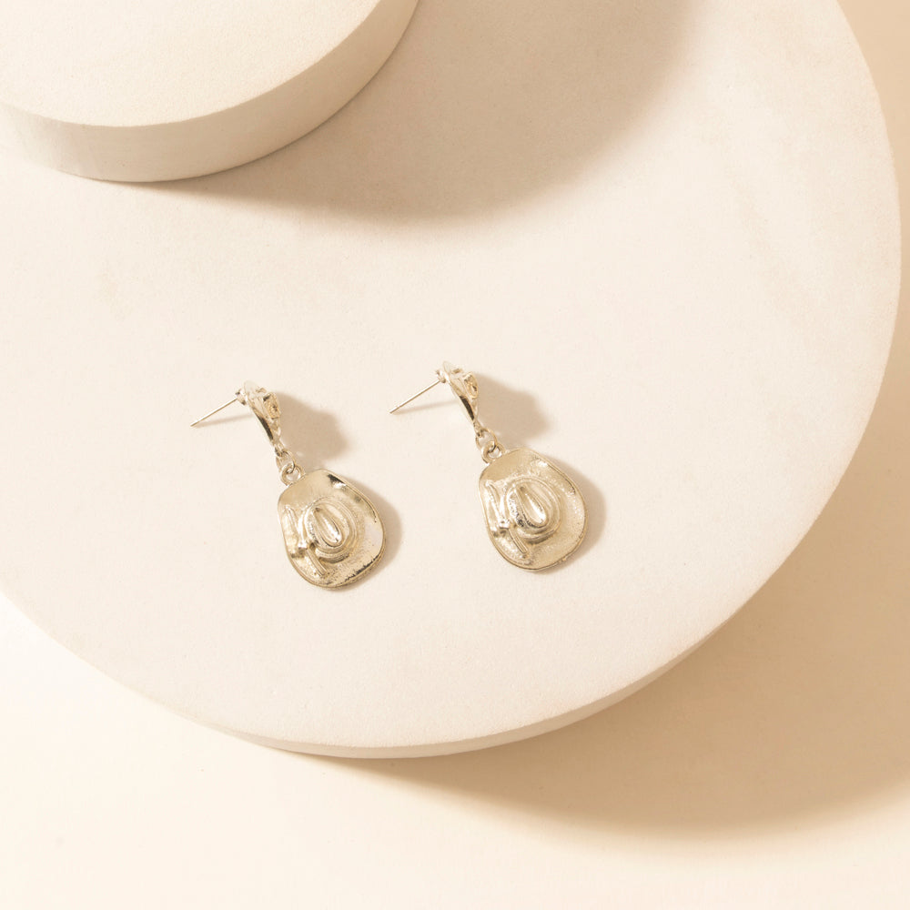 Myra Prairie Moon Earrings in Desert Steel - Myra USA