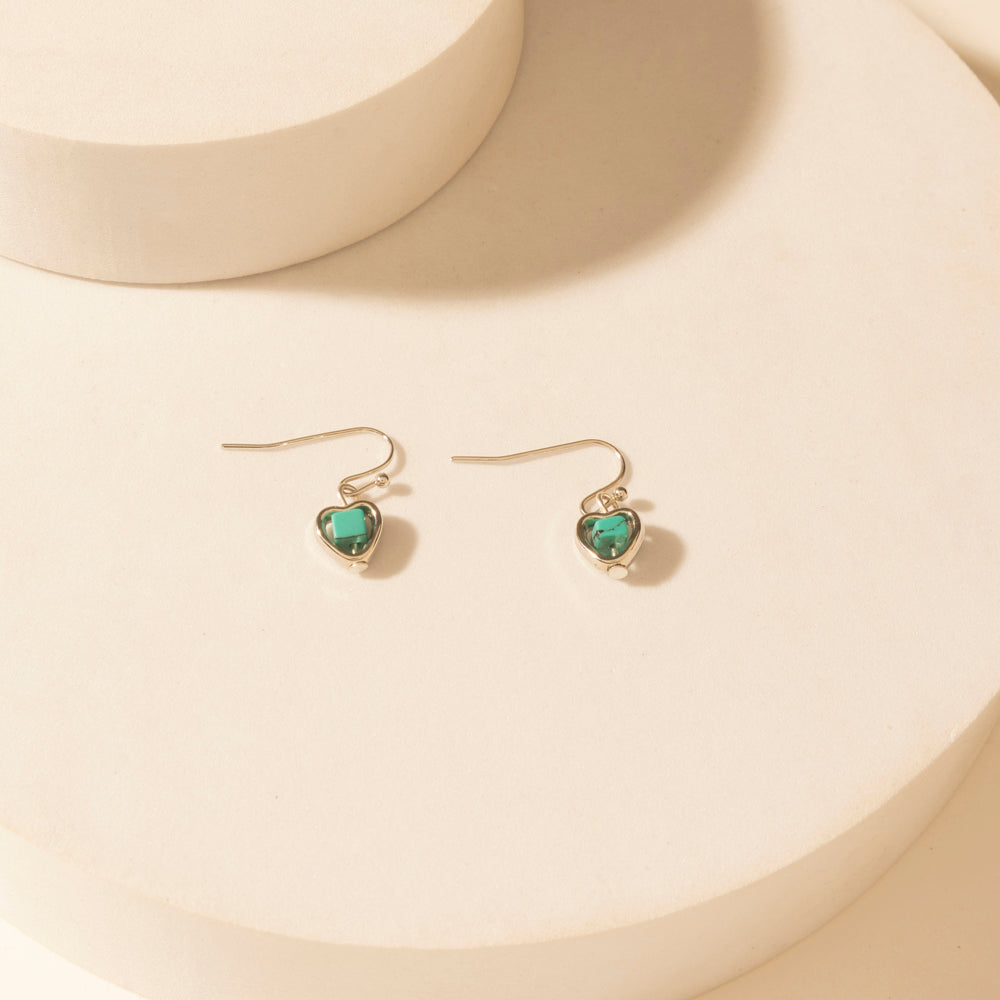 Myra Prairie Trinket Earrings Set in Saddle Silver - Myra USA