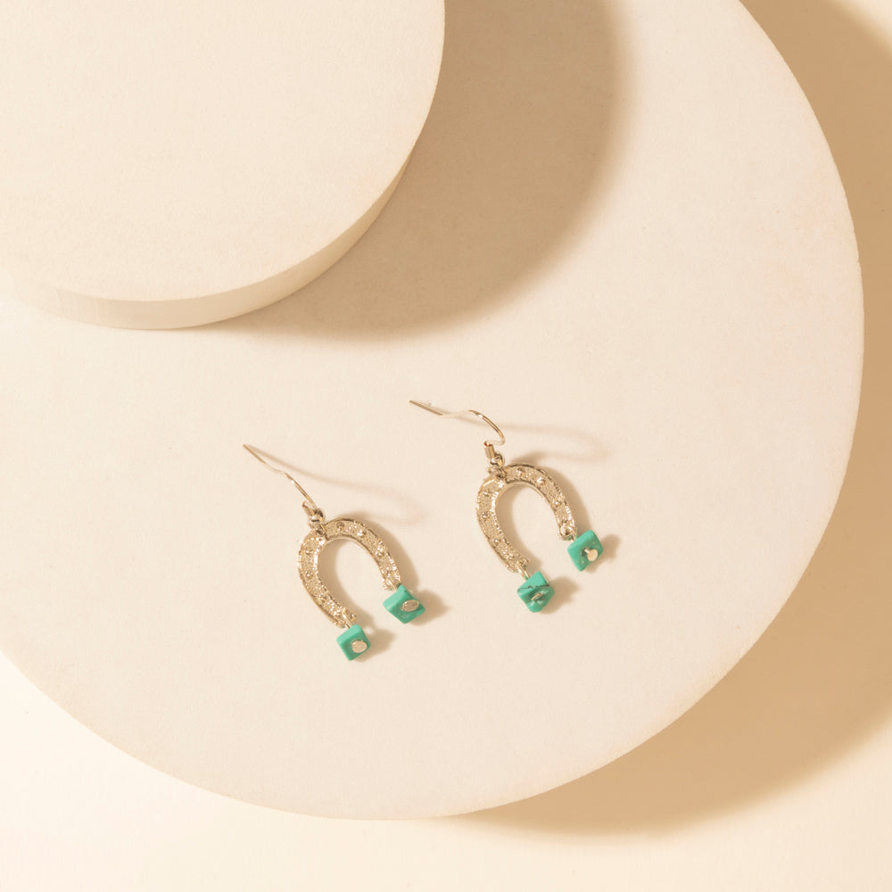 Myra Prairie Trinket Earrings Set in Saddle Silver - Myra USA