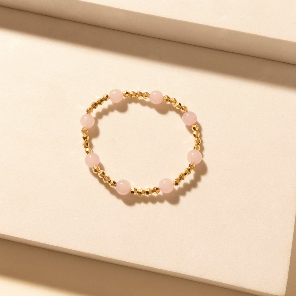 Myra Amethyst Trail Stack Bracelet in Desert Orchid - Myra USA