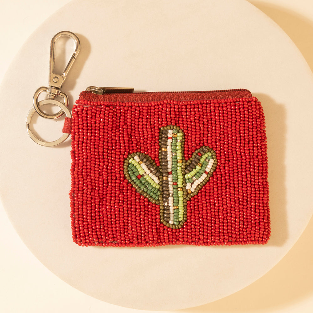 Myra Sonoran Cacti Bag Charm in Red Desert - Myra USA