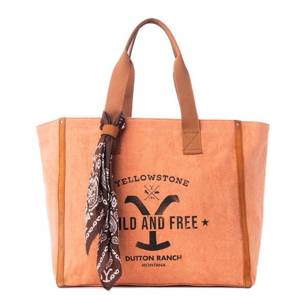 Yellowstone Amber Creek Weekender Bag with Scarf - Myra USA