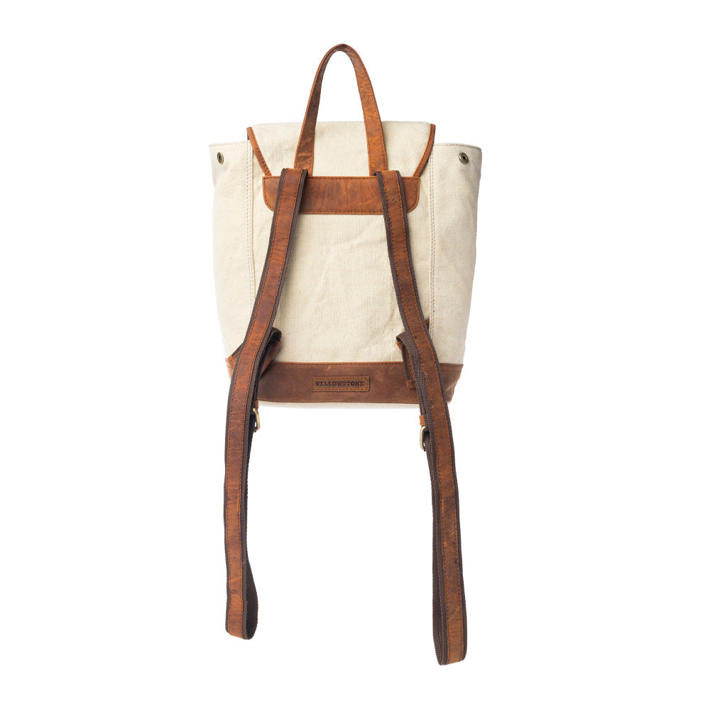 Yellowstone Paradise Valley Backpack in Ivory - Myra USA