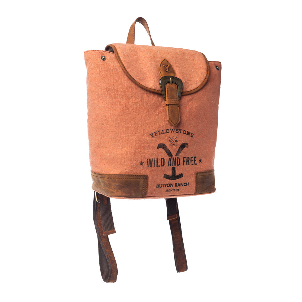 Yellowstone Paradise Valley Backpack in Amber - Myra USA