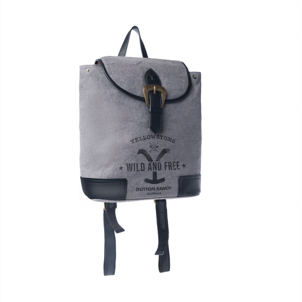 Yellowstone Paradise Valley Backpack in Ash - Myra USA