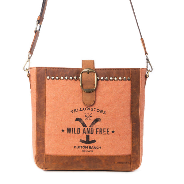 Yellowstone Lone Star Amber Satchel Bag - Myra USA