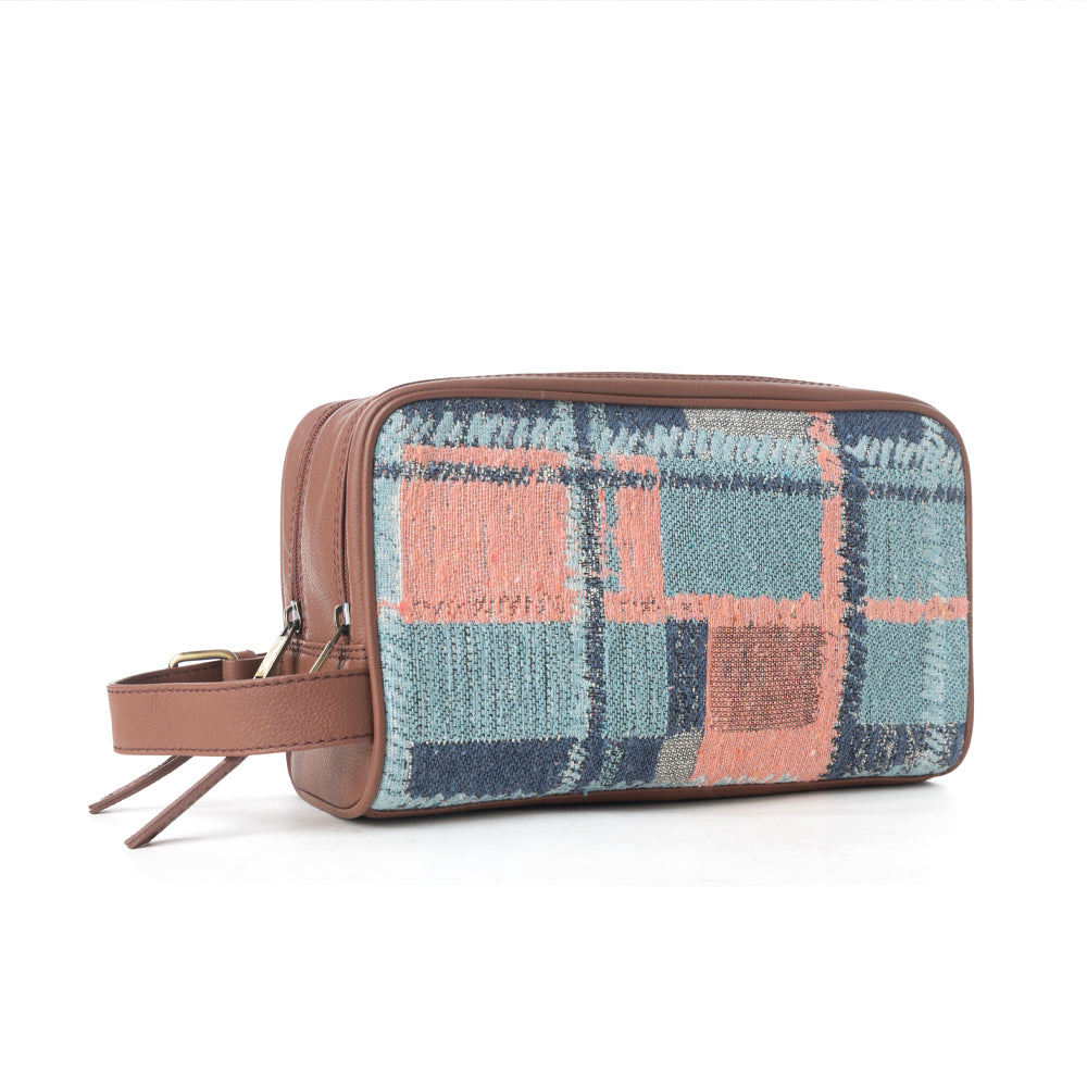 Myra Nomad North Men's Pouch in Vintage Coral - Myra USA