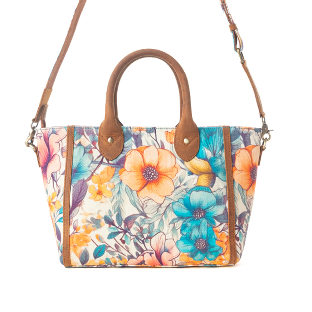Myra Rosy Trails Crossbody Bag in Boho Fiesta - Myra USA