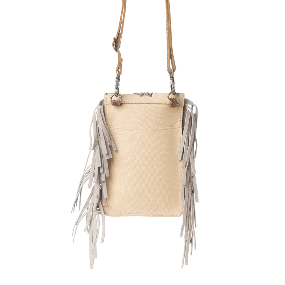 Myra Vintage Song Crossbody Bag in Sahara Clay - Myra USA