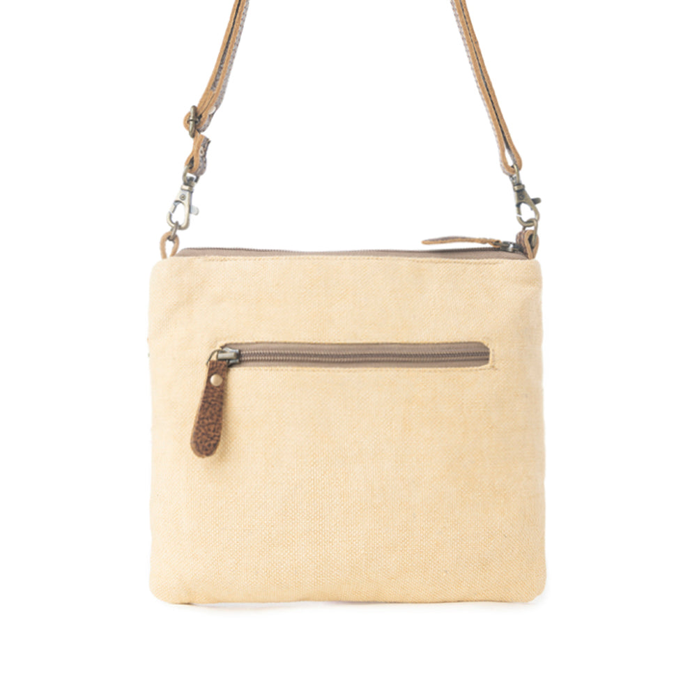 Myra Western Fiesta Crossbody Bag in Boho Saffron - Myra USA