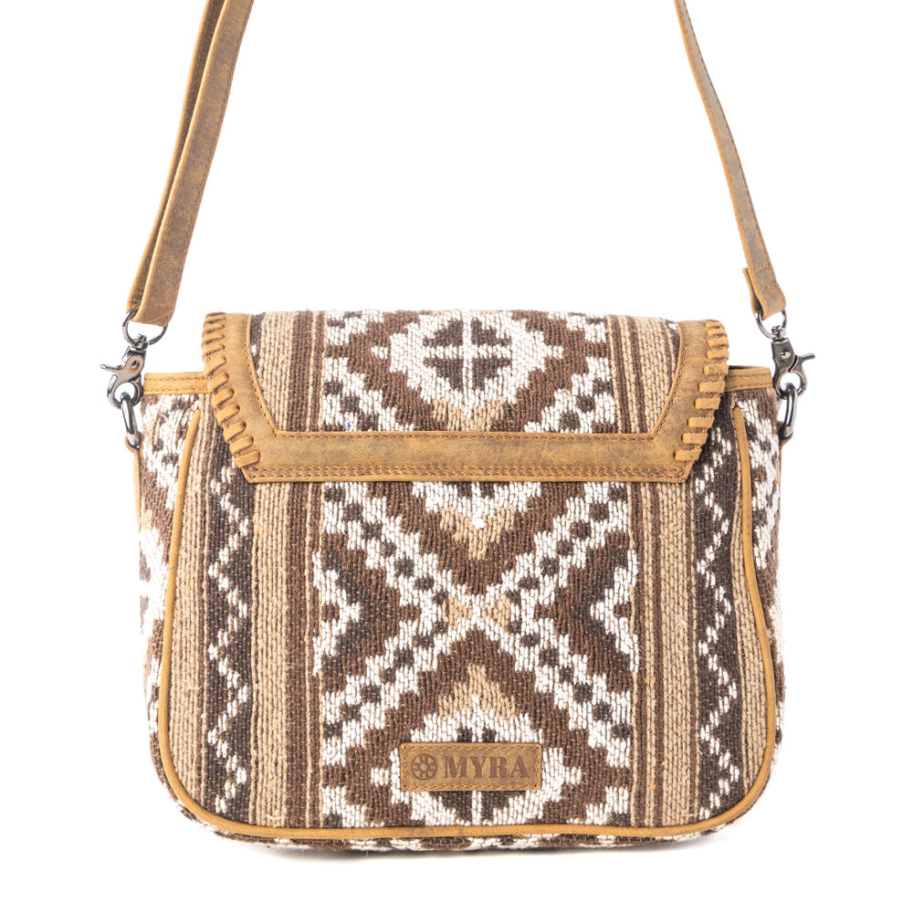 Myra Mesa Crosswinds Woven Shoulder Bag in Canyon Taupe