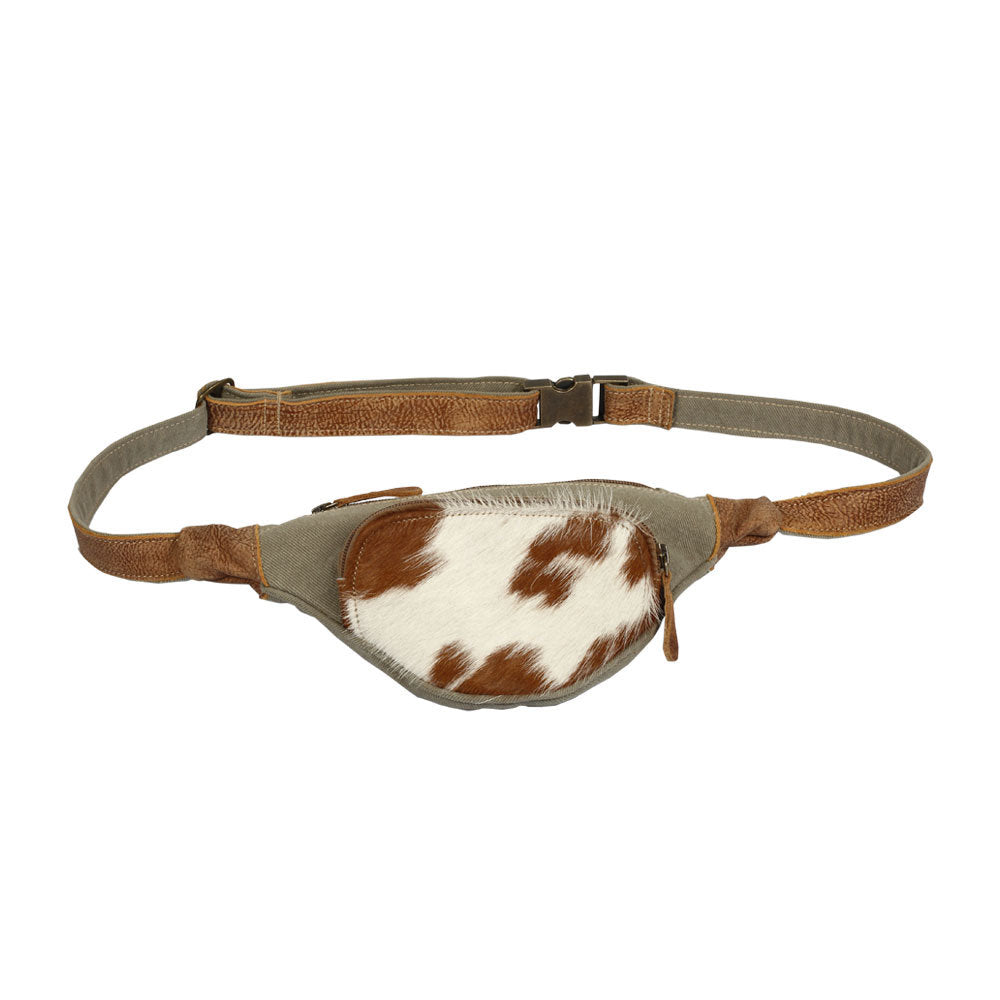 Olive Colored Fanny Pack - Myra USA