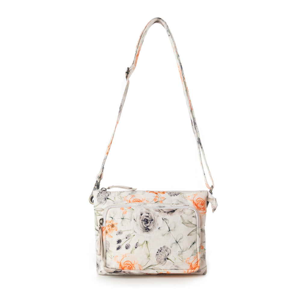Myra Florabelle Crossbody Bag in Spring Ivory - Myra USA