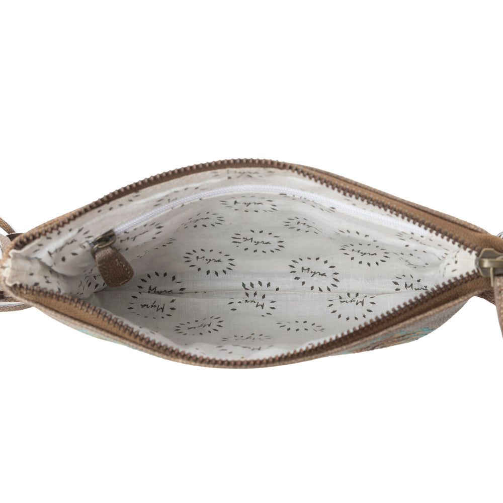 Myra ThunderFly Fringed Leather Bag in Mojave Brown - Myra USA