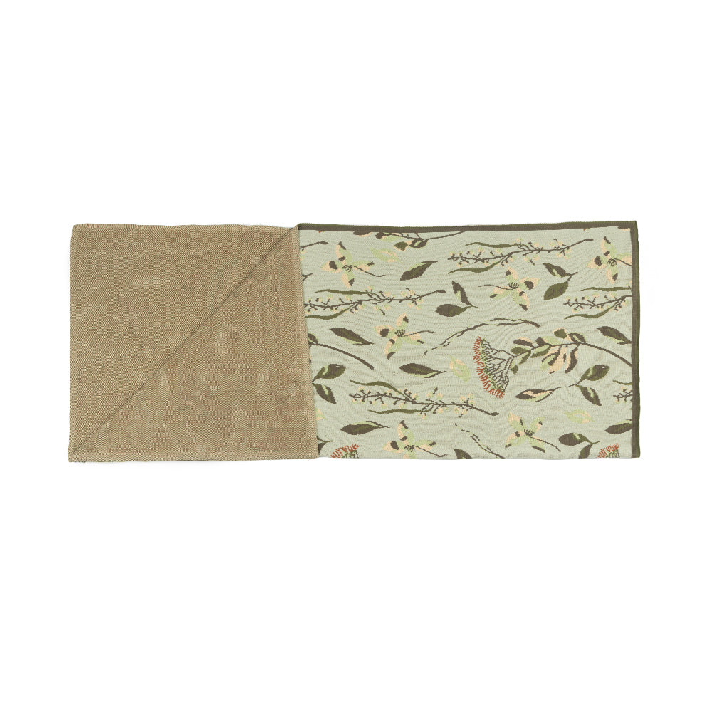 Myra Meadow Song Western Throw in Prairie Sage - Myra USA