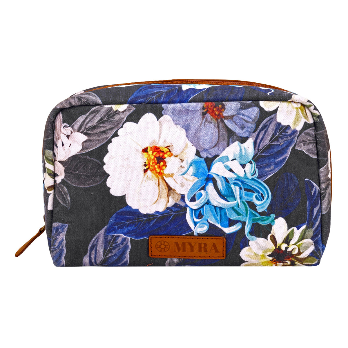 Myra Damianita Makeup Kit in blue floral - Myra USA
