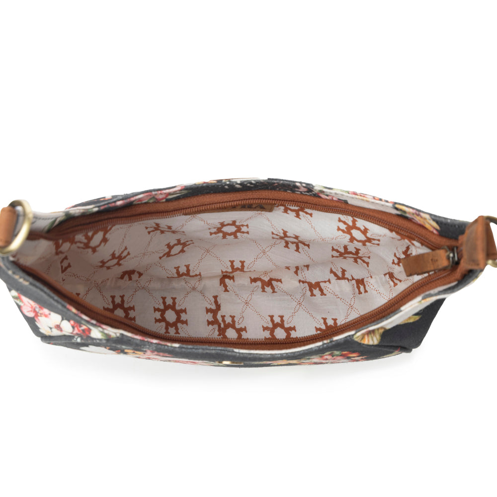 Myra Whispering Fields Shoulder Bag in Blush Blossom - Myra USA