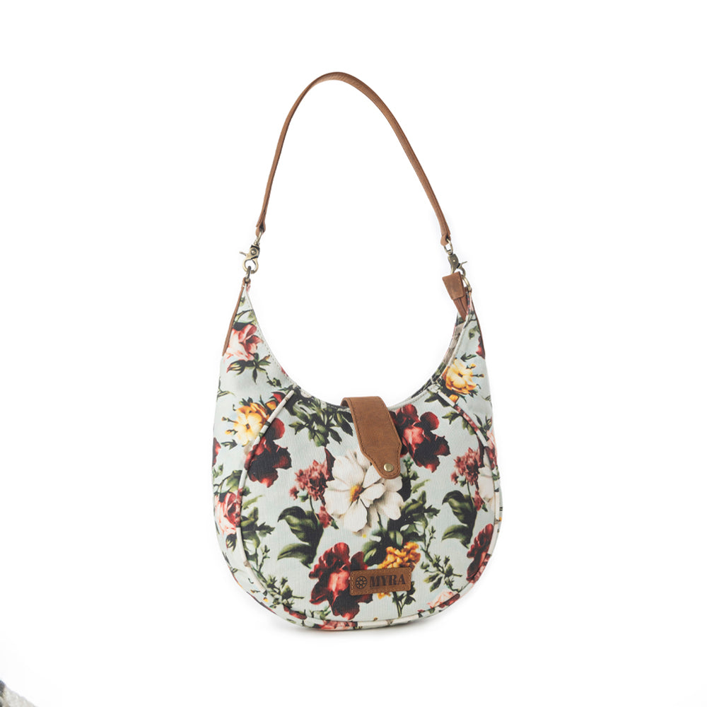 Myra Whispering Fields Shoulder Bag in Dahlia Bloom - Myra USA