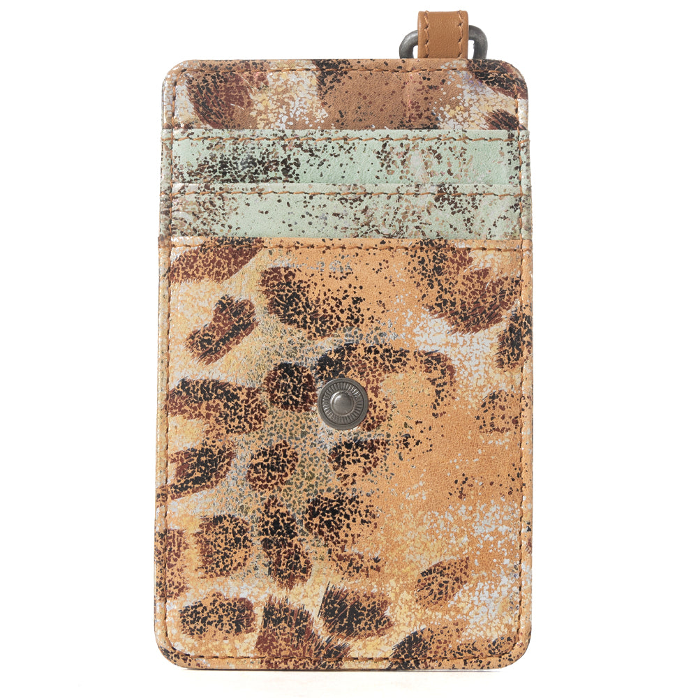 Myra Valejo Spirit Credit Card Holder in Leopard Dust - Myra USA