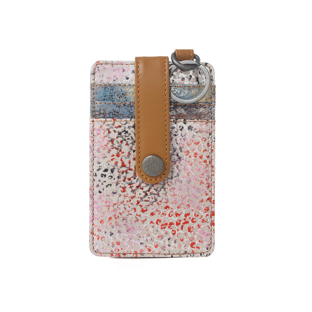 Myra Valejo Spirit Credit Card Holder in Faded Safari - Myra USA
