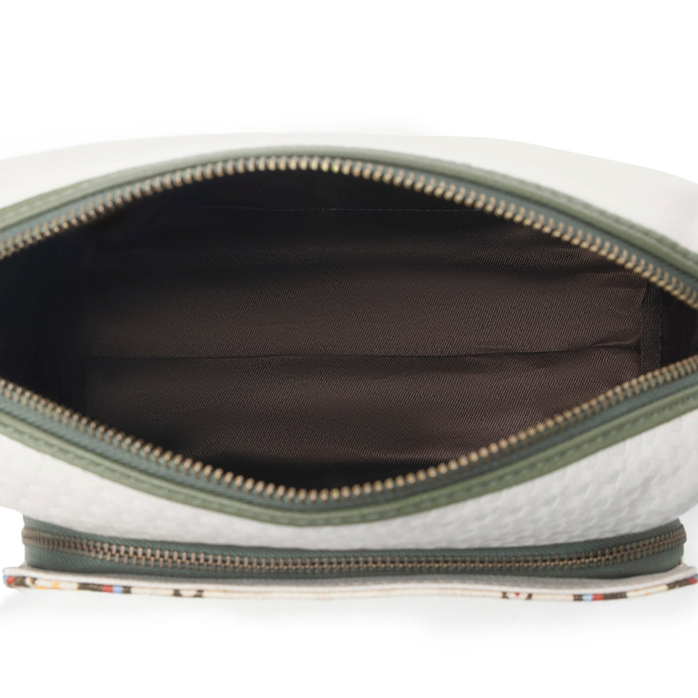 Myra Pueblo Sun Crossbody Bag in Nomad Ivory - Myra USA