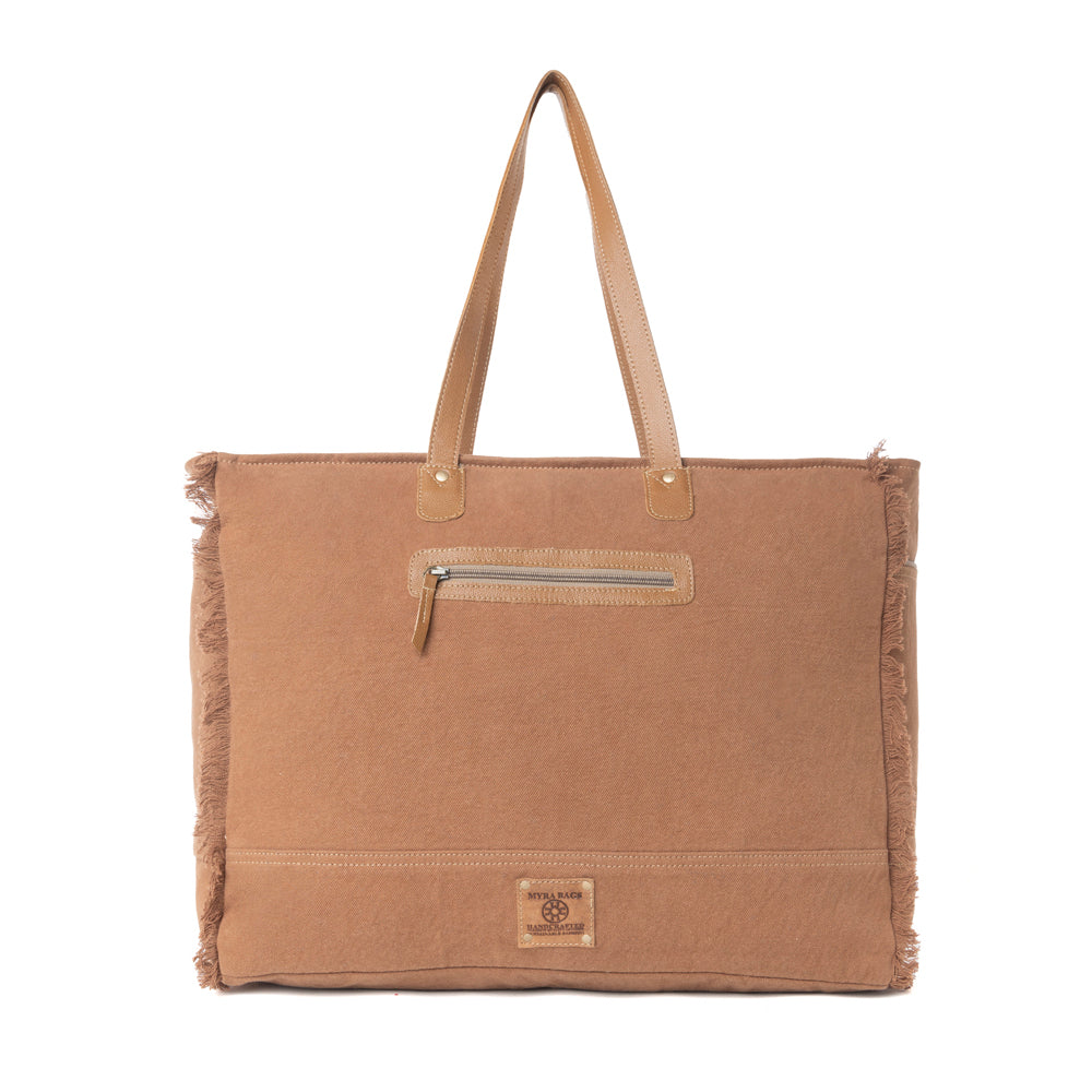 Myra Plains Diamond Weekender Bag in Serape Sable - Myra USA