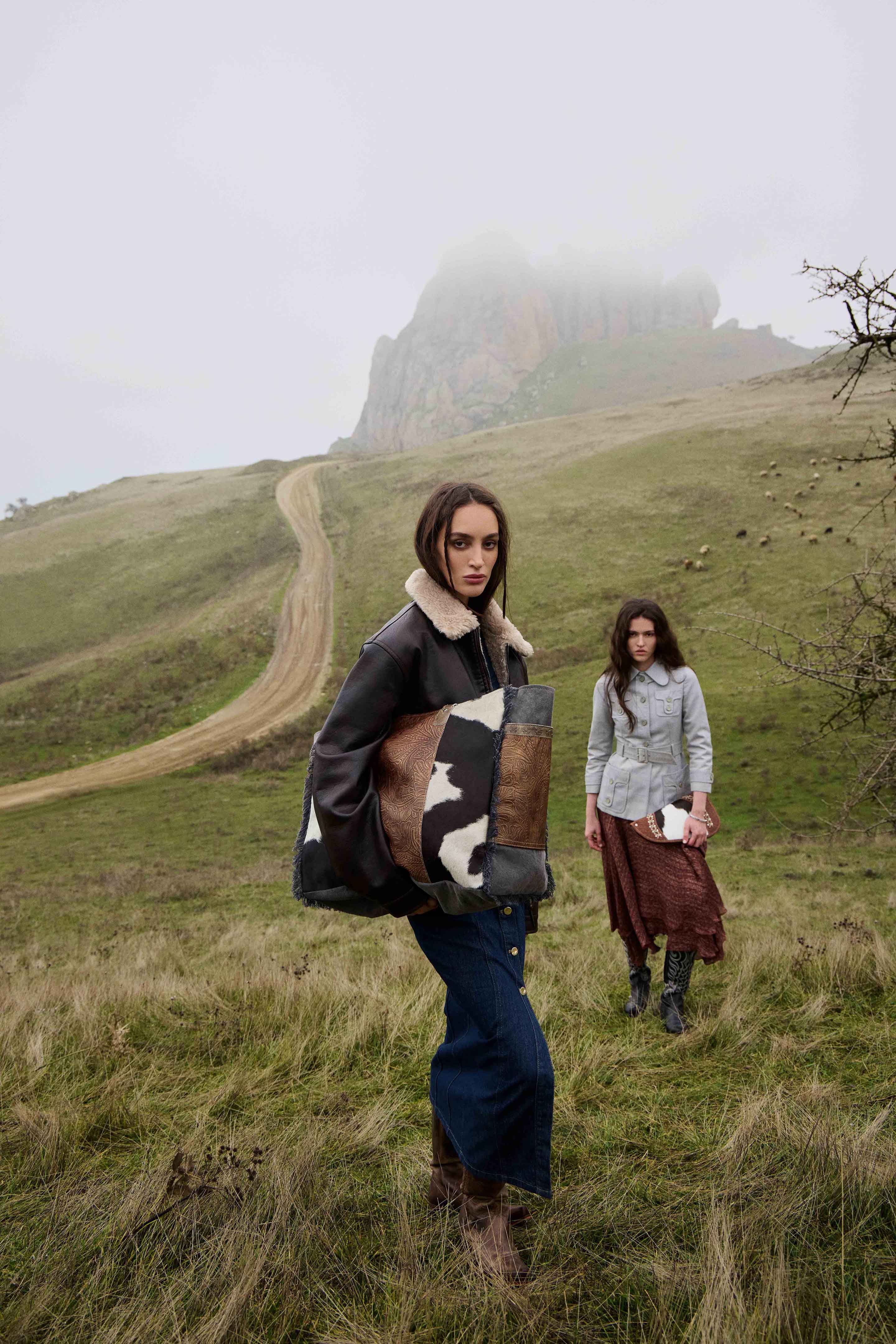 Myra Desert Ridge Hairon Gun Case in Saddle Onyx