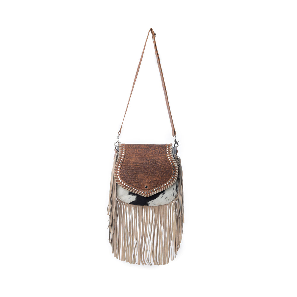 Myra Dusty Lariat Concealed Carry Bag in Saddle Brown - Myra USA