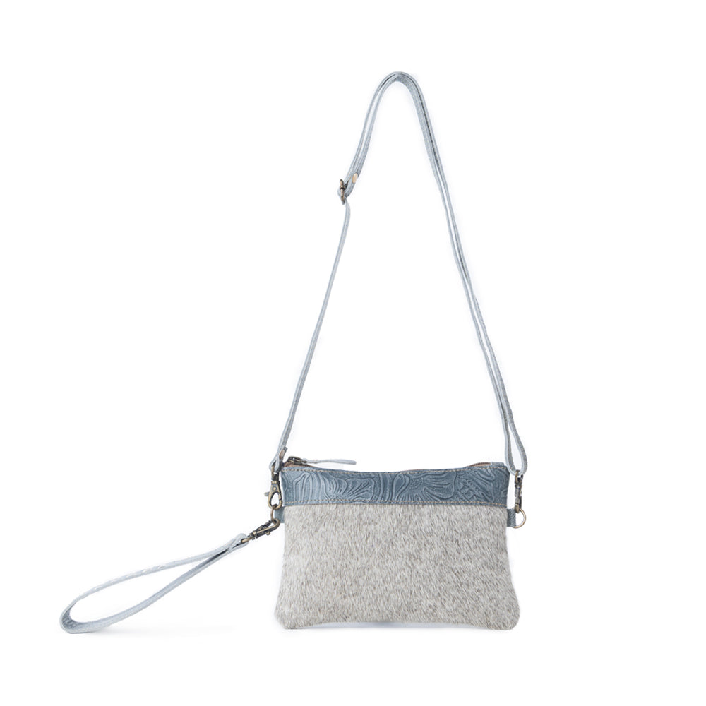 Myra Dust Creek Leather Belt Bag in Sage Mist - Myra USA