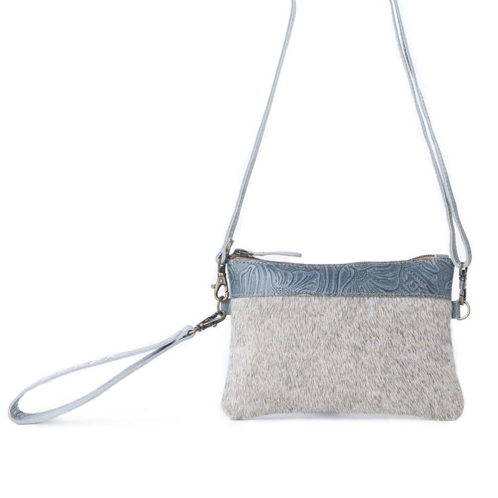 Myra Dust Creek Leather Belt Bag in Sage Mist - Myra USA