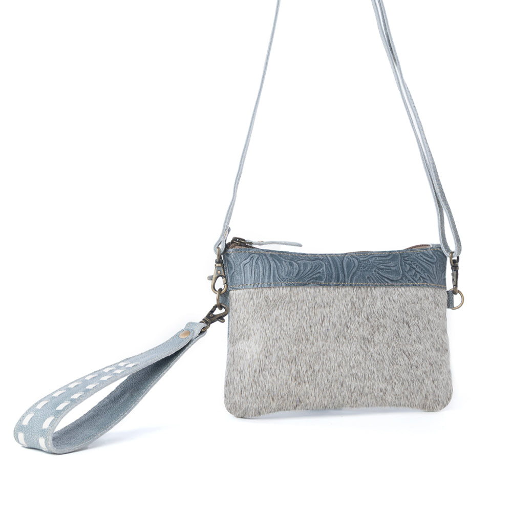 Myra Dust Creek Leather Belt Bag in Sage Mist - Myra USA