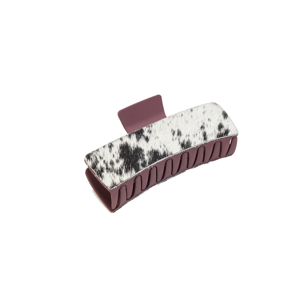 Myra Trailmark Black & White Hairon Hair Clip - Myra USA