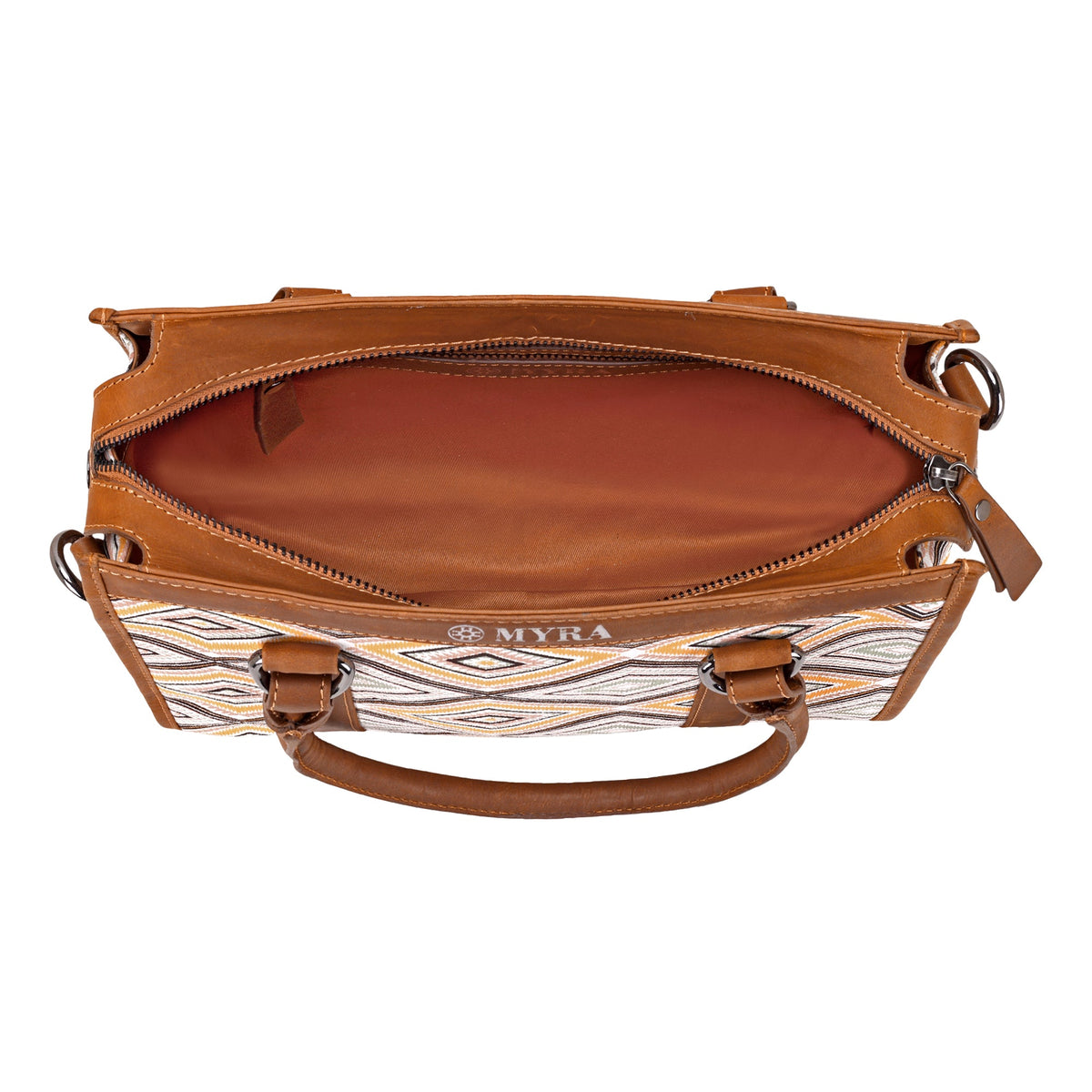 Myra Nuevas Vistas Crossbody Bag in yellow and coral - Myra USA