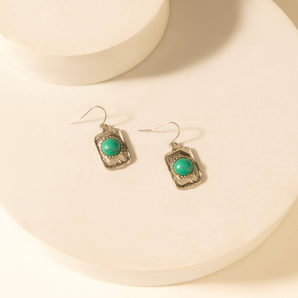 Myra Outrider Tassel Earrings in Desert Turquoise - Myra USA