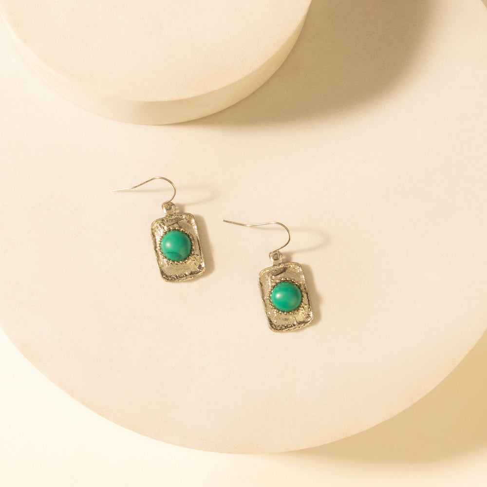 Myra Outrider Tassel Earrings in Desert Turquoise - Myra USA