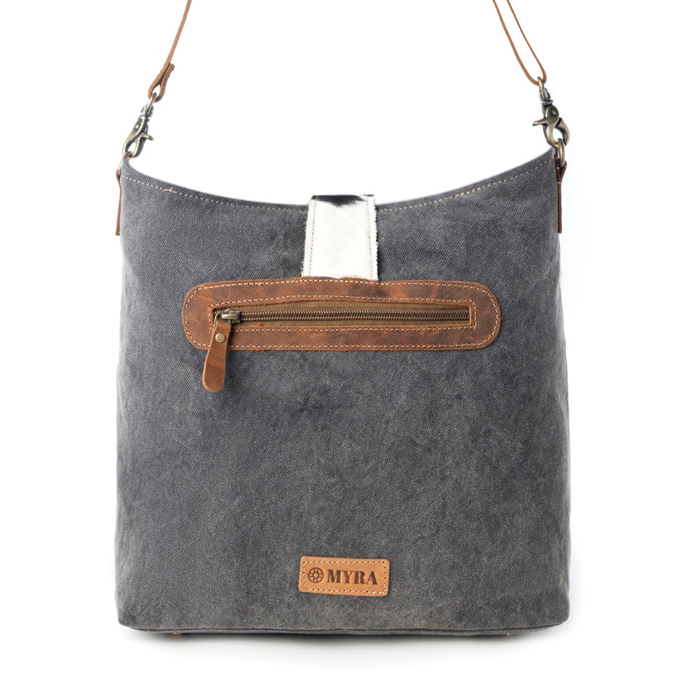 Wovenstone Western shoulder Bag for Women in rust with Aztec detail - Myra USA