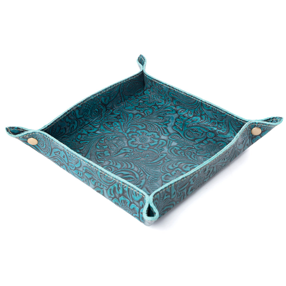 Myra Copperwind Leather Tray in Clay Horizon - Myra USA