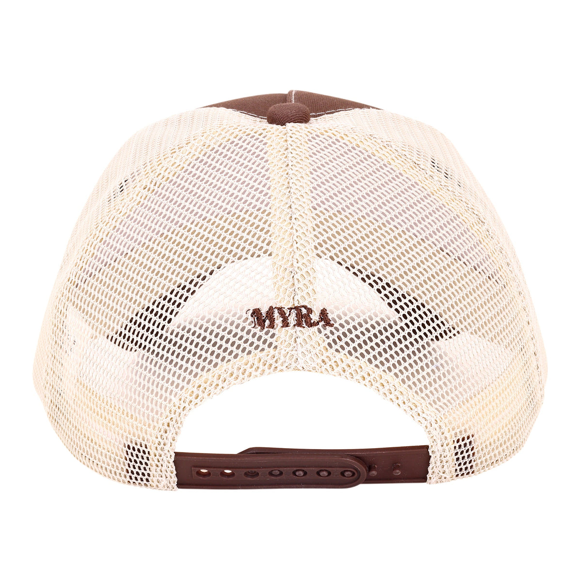 Myra Outwest Club Panel Trucker Cap in Khaki - Myra USA